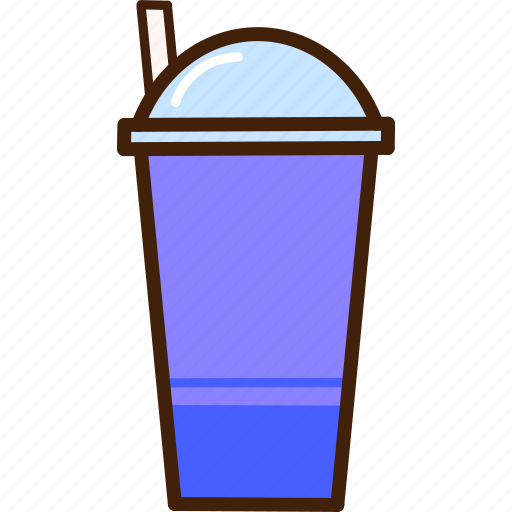 Colour, coloured, drink, milk, outline, smoothy, food icon - Download on Iconfinder