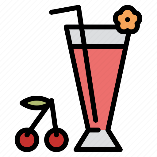 Beverage, cherry, drink, juice icon - Download on Iconfinder
