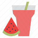 beverage, drink, juice, watermelon