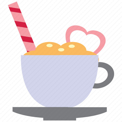 Cafe, coffee, cup, drink, hot, latte icon - Download on Iconfinder