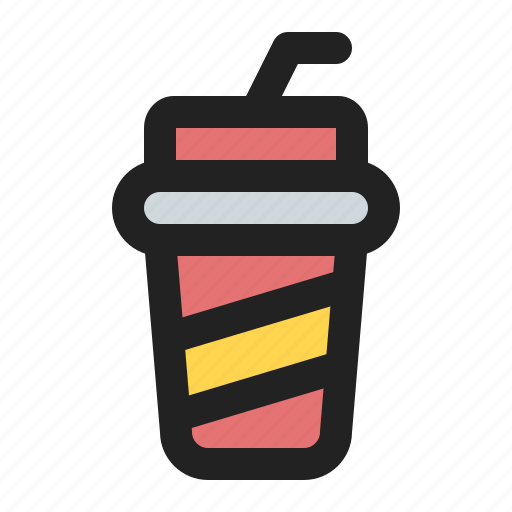 Beverage, cup, drinks, soft drink, take away icon - Download on Iconfinder
