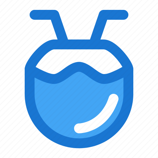 Coconut drink, coconut water, drink, fresh, tropical drink icon - Download on Iconfinder