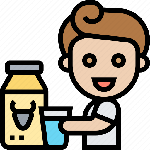 Milk, bottle, dairy, calcium, healthy icon - Download on Iconfinder