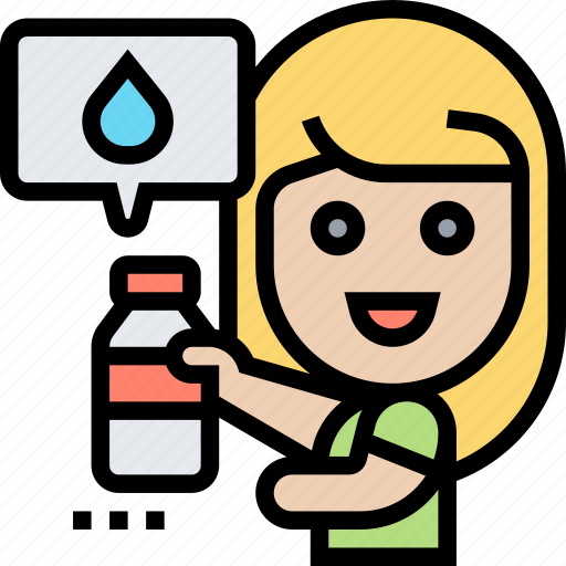 Mineral, water, bottle, liquid, hydrate icon - Download on Iconfinder