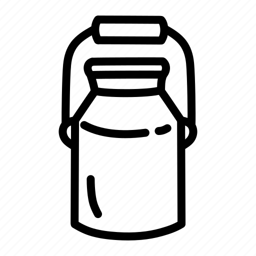 Milk, bucket, food, canned, dairy icon - Download on Iconfinder