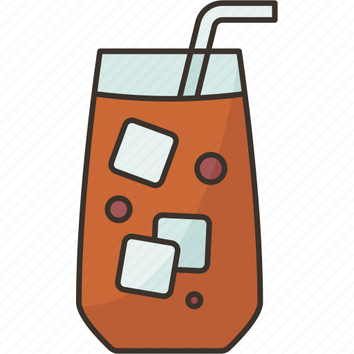 Iced, tea, cold, drink, summer icon - Download on Iconfinder