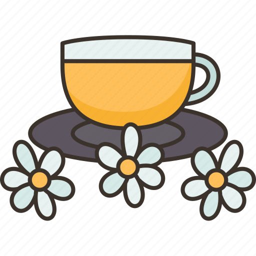 Tea, chamomile, herbal, beverage, healthy icon - Download on Iconfinder