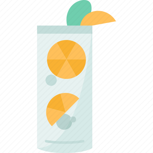 Gin, tonic, cocktail, glass, bar icon - Download on Iconfinder