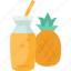 pineapple, juice, fruit, drink, refreshment 