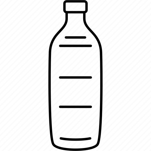 Water, bottle, plastic, hydration, container icon - Download on Iconfinder