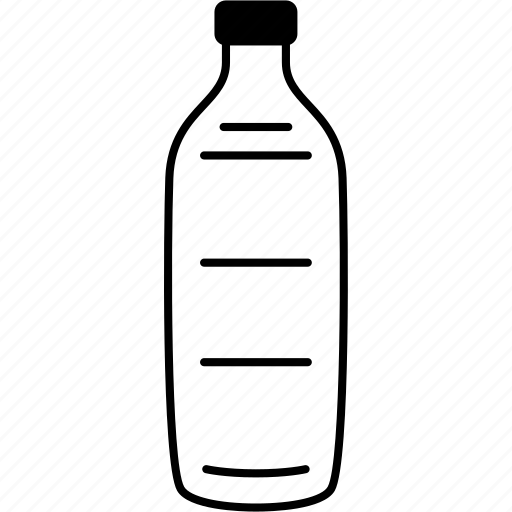 Water, bottle, plastic, hydration, container icon - Download on Iconfinder