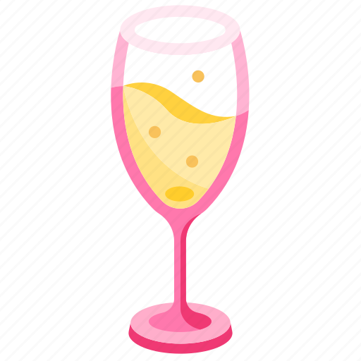 Alcohol, beverage, champagne, drink, glass, sparkling, wine icon - Download on Iconfinder