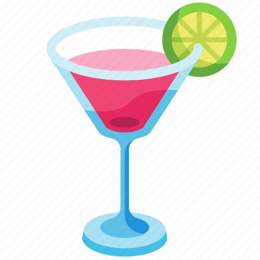 Beverage, cocktail, cosmo, cosmo cocktail, cranberry, drink, glass icon - Download on Iconfinder