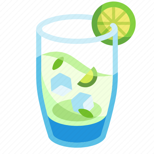 Bar, cocktail, drink, lemon, lime, mint, mojito icon - Download on Iconfinder