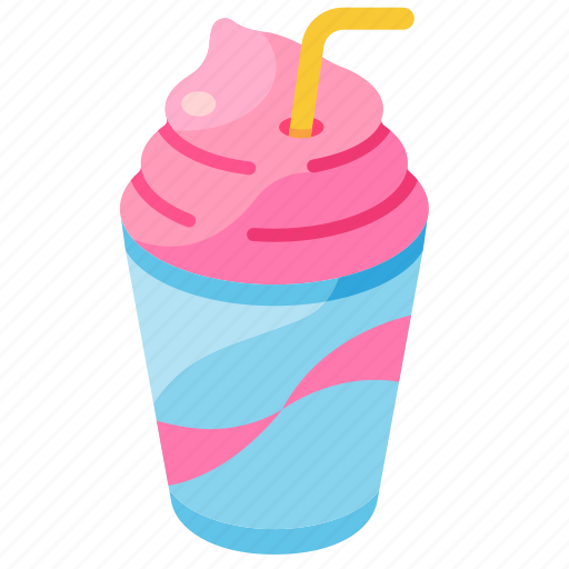 Drink, milkshake, refreshment, slurpee, smoothie, sweet icon - Download on Iconfinder