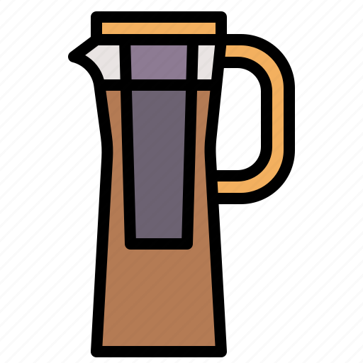 Beverage, brew, coffee, cold, jug icon - Download on Iconfinder