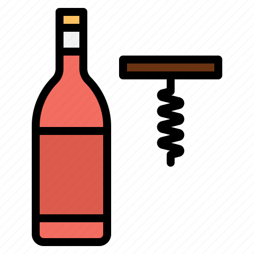 Alcohol, bottle, celebration, opener, wine icon - Download on Iconfinder