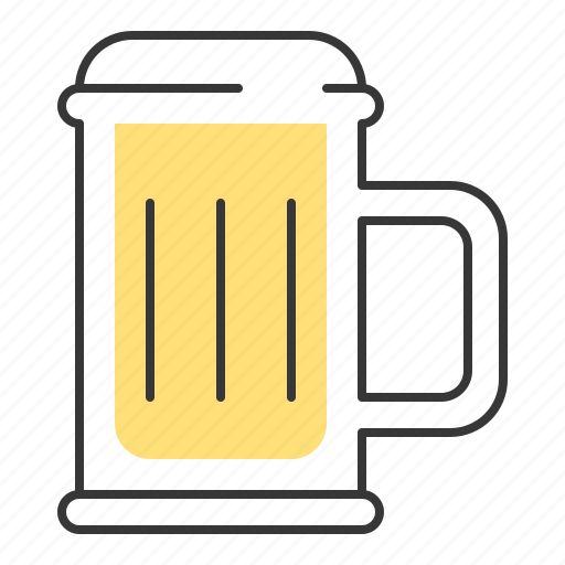 Alcohol, beer, beer glass mug, beverage, drinks icon - Download on Iconfinder