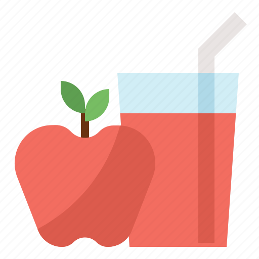 Apple, beverage, fruit, glass, juice icon - Download on Iconfinder
