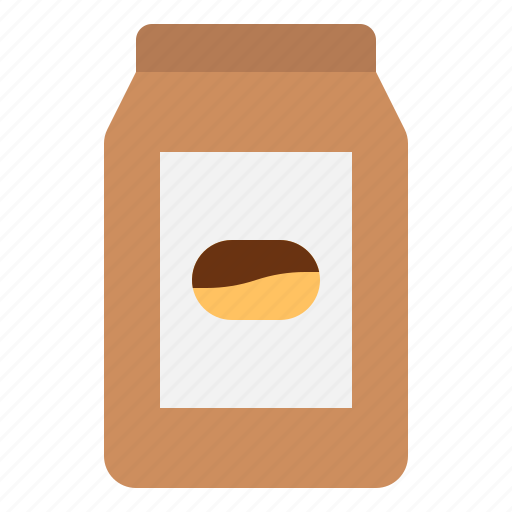 Bag, bean, beverage, coffee, package icon - Download on Iconfinder