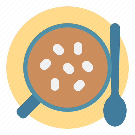 Chocolate, hot, marshmallow, mug, spoon icon - Download on Iconfinder