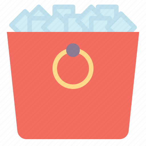 Beverage, bucket, cold, freeze, ice icon - Download on Iconfinder
