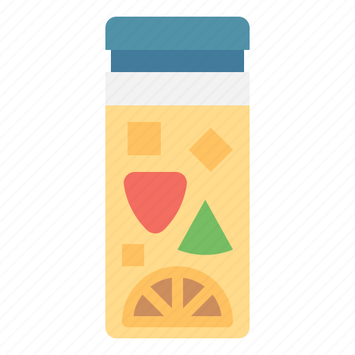 Fruit, healthy, ice, infused, water icon - Download on Iconfinder