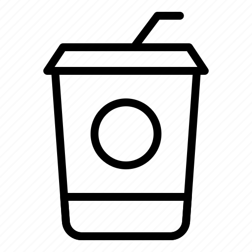 Beverage, coffee, drink, plastic, take away icon - Download on Iconfinder