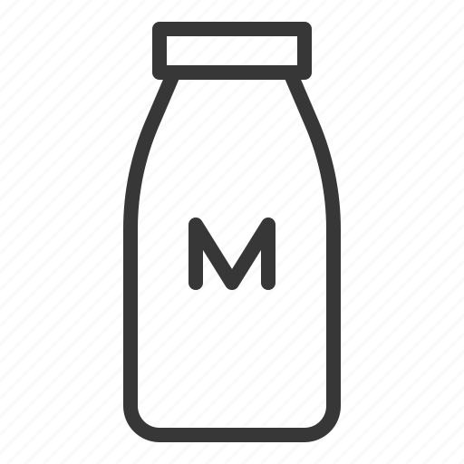 Beverage, bottle, drinks, milk, milk bottle icon - Download on Iconfinder