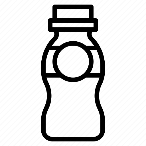 Beverage, bottle, drinking, milk, yogurt icon - Download on Iconfinder