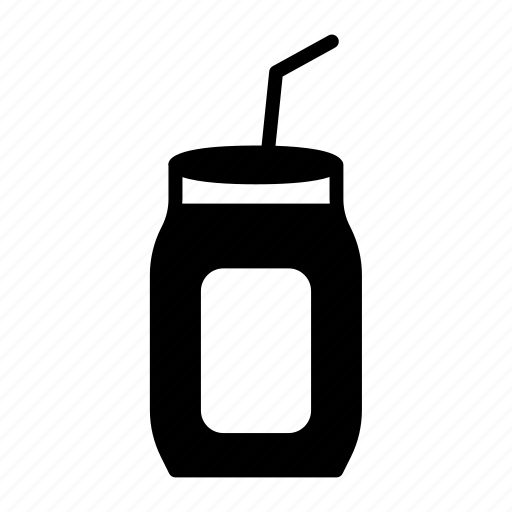 Beverage, drink, energy, juice, straw icon - Download on Iconfinder