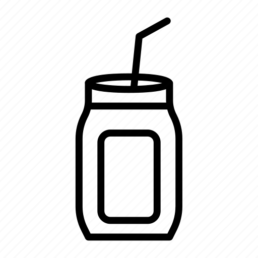 Beverage, drink, energy, juice, straw icon - Download on Iconfinder