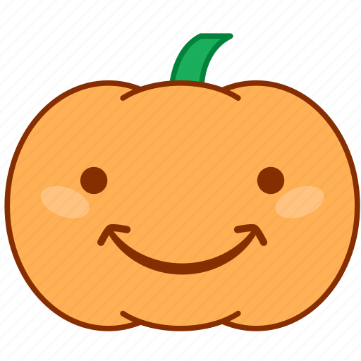 Chuckle, emoticon, emotion, happy, pumpkin, smile, sticker icon - Download on Iconfinder