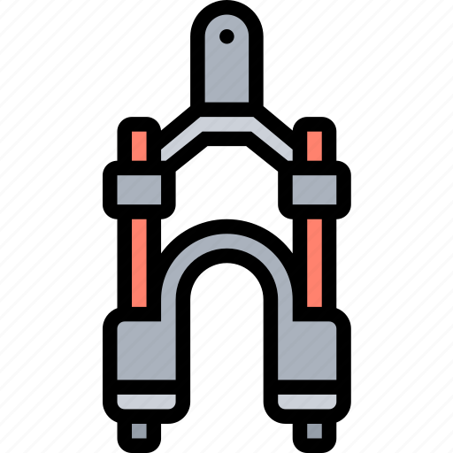 Front, fork, frame, ramp, bike icon - Download on Iconfinder