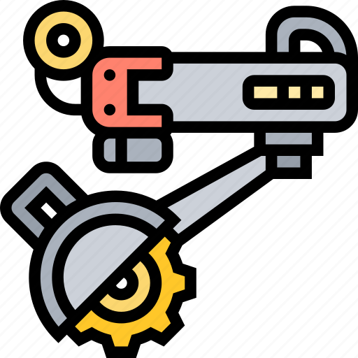 Rear, derailleur, gearshift, chain, bicycle icon - Download on Iconfinder