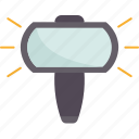 reflector, front, light, safety, equipment