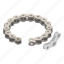 bicyclechain, isometric, object, sign 