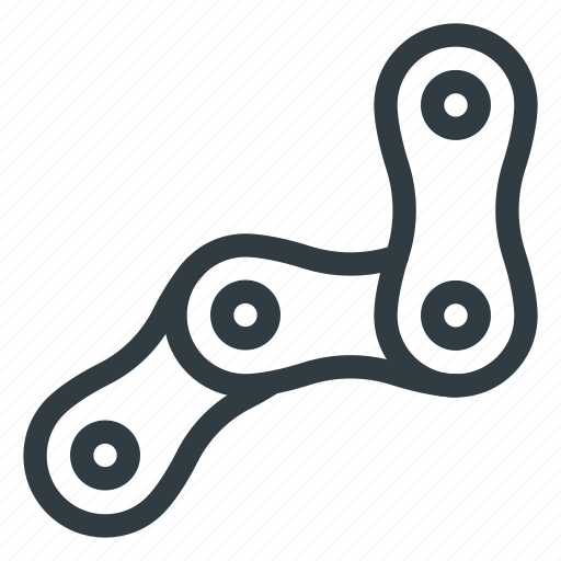 Bicycle, bike, chain, component, cycling, fragment, link icon - Download on Iconfinder