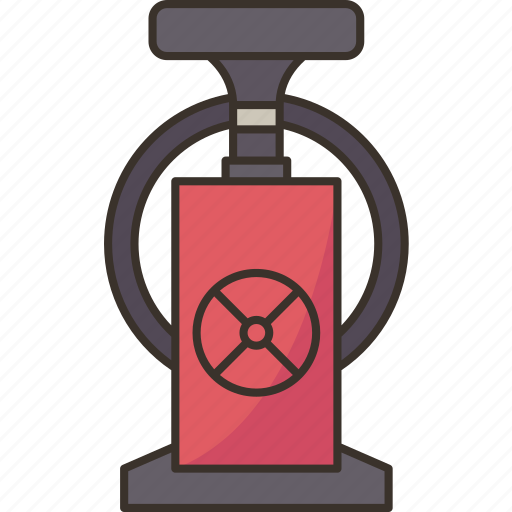 Pump, air, inflate, wheel, pressure icon - Download on Iconfinder