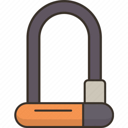 Padlock, bike, lock, protection, security icon - Download on Iconfinder