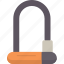 padlock, bike, lock, protection, security 