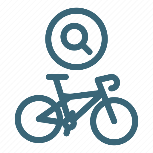 Bicycle, bike, internet, map, search, searching, sport icon - Download on Iconfinder