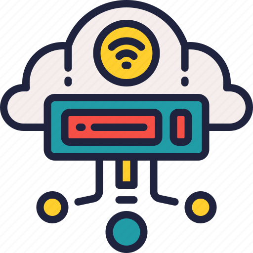 Cloud, computing, connection, storage, hosting icon - Download on Iconfinder