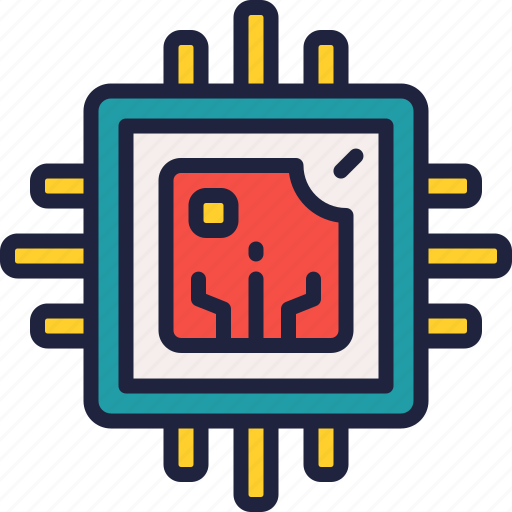 Processor, cpu, motherboard, system, engineering icon - Download on Iconfinder