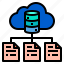 cloud, connection, data, file, network 