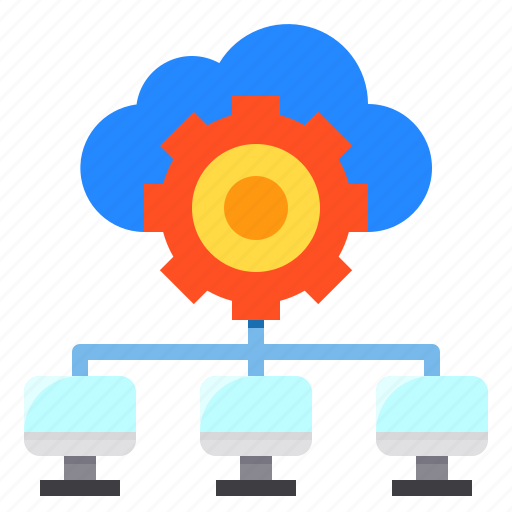 Cloud, computer, connection, data, monitor, network icon - Download on Iconfinder