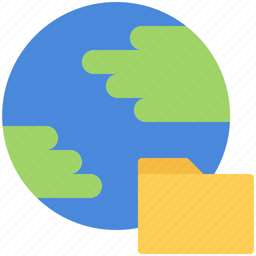 Analyst, analytics, data, folder, planet, global icon - Download on Iconfinder