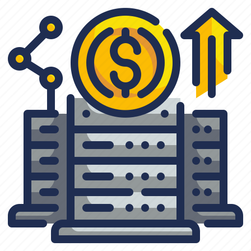 Data, dollar, investment, money icon - Download on Iconfinder