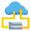 cloud, computing, data, internet, server 