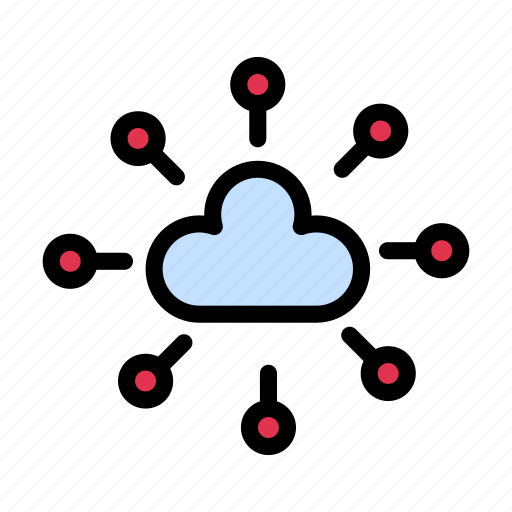 Cloud, network, bigdata, server, connectivity icon - Download on Iconfinder